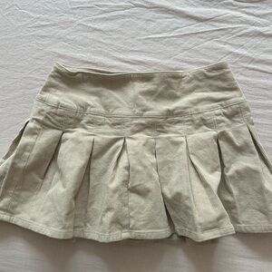 American Eagle Outfitters Tan Mini Skirt